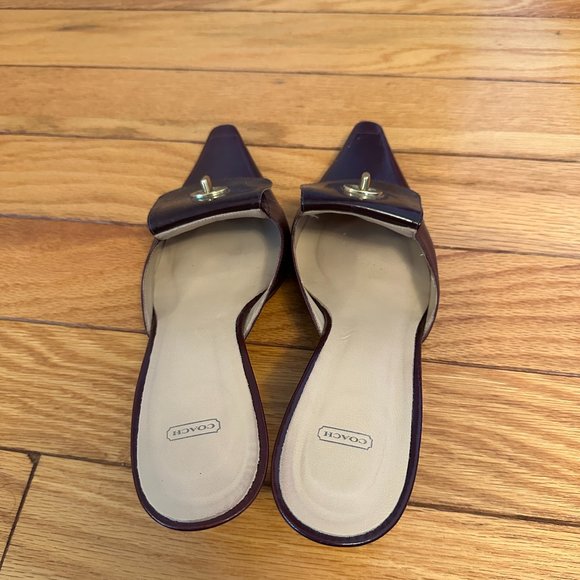 Coach Pointed Toe Mule | Size 8.5 - Picture 3 of 4